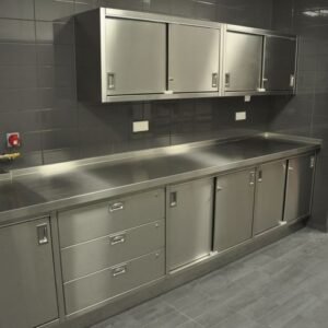 Model Desain Kitchen Set Stainless Minimalis Mewah 2025