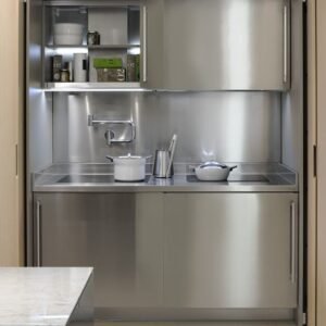 Kitchen Set Stainless Rumah Minimalis Bekasi