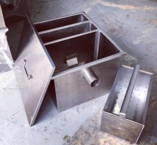 Komersial Grease Trap Stainless Steel Interceptor