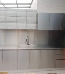 custom dapur stainless untuk rumah orang kaya