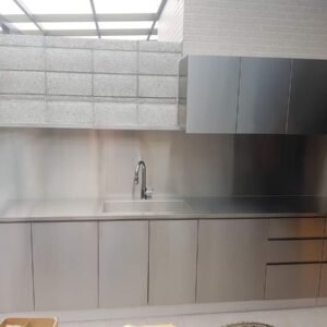custom dapur stainless untuk rumah orang kaya