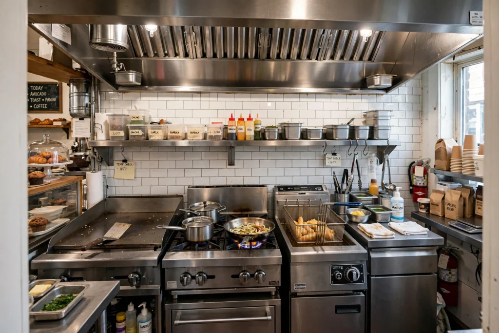 kitchen equipment stainless steel untuk cafe dan resto jakarta